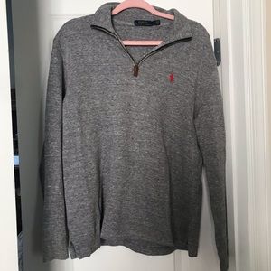 Polo Ralph Lauren Three Quarter Zip Sweatshirt